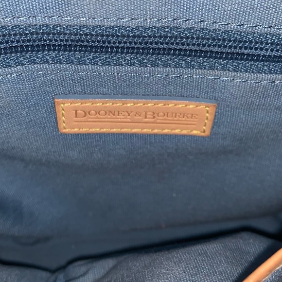 DOONEY & BOURKE Vintage D && B Handbag Wallet Set Pink Canteen Bag Rainbow Logo - Picture 15 of 17